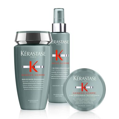 Trío Rutina Cabello Fino para Hombre